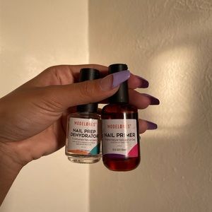 Nail Beginner Kit & White High Rise Mom Jean